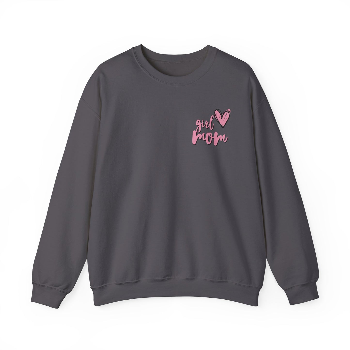 Girl Mom Crewneck Sweatshirt