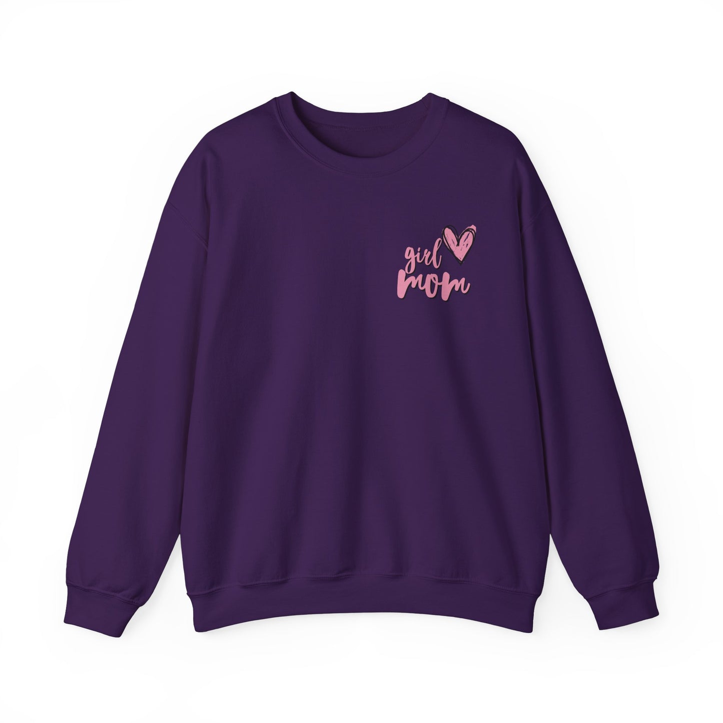 Girl Mom Crewneck Sweatshirt