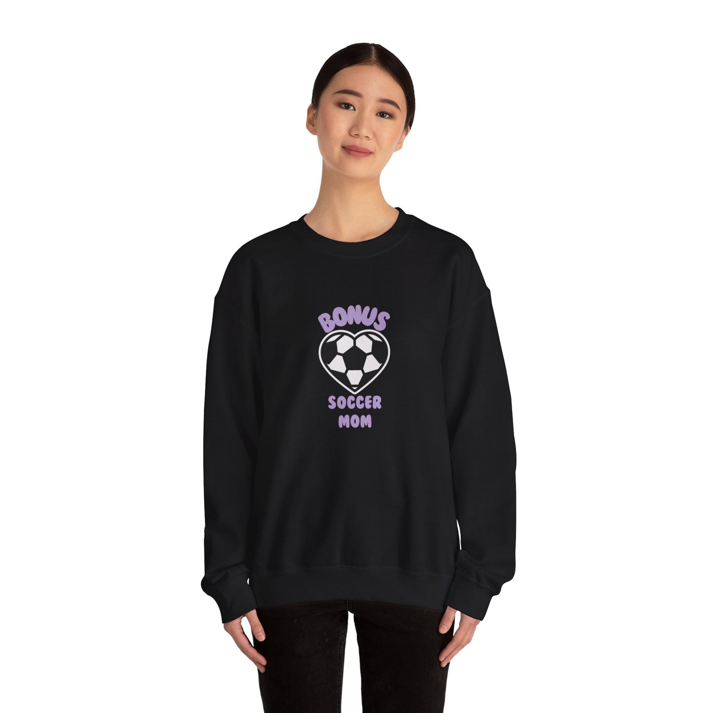 Bonus Soccer Mom Crewneck Sweatshirt