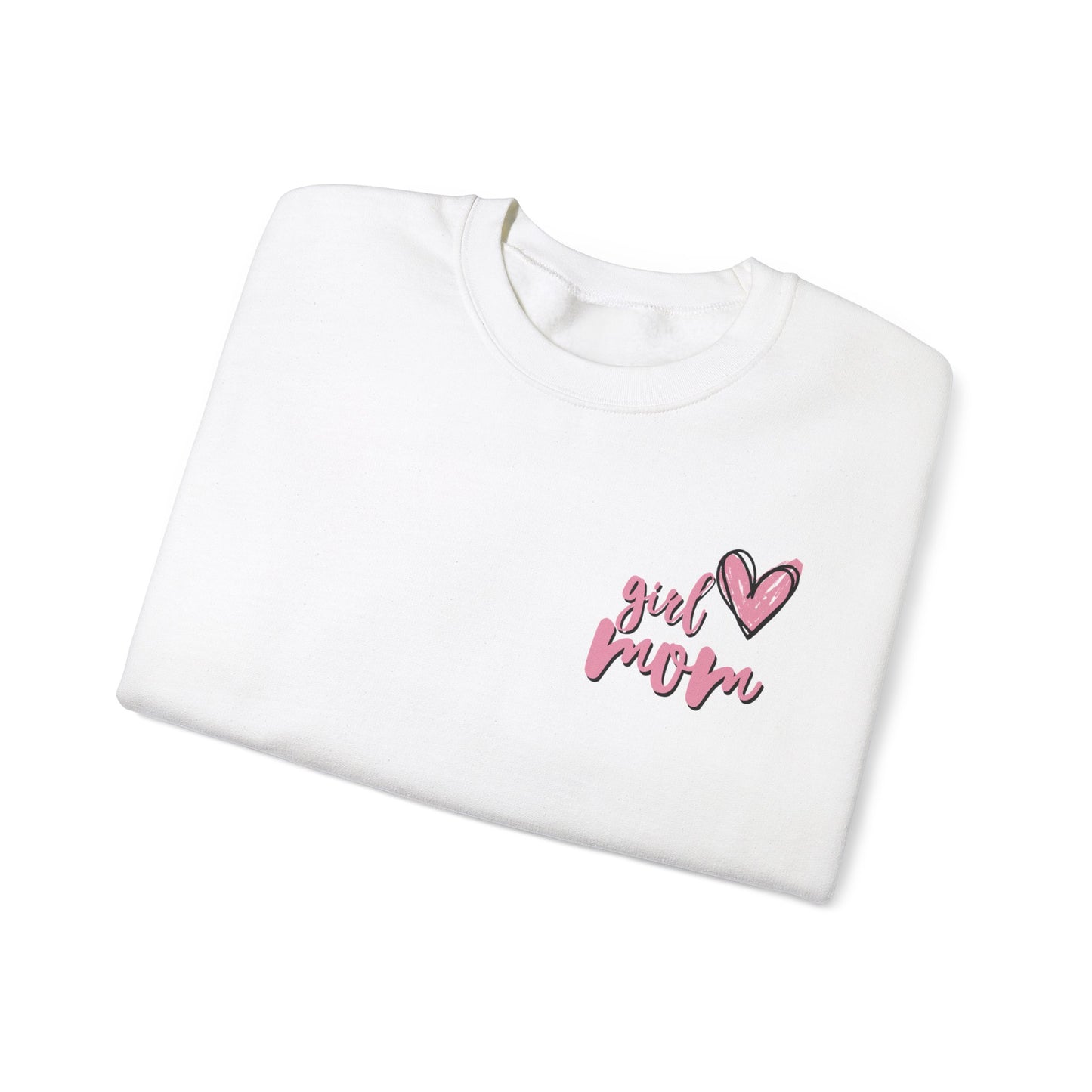 Girl Mom Crewneck Sweatshirt