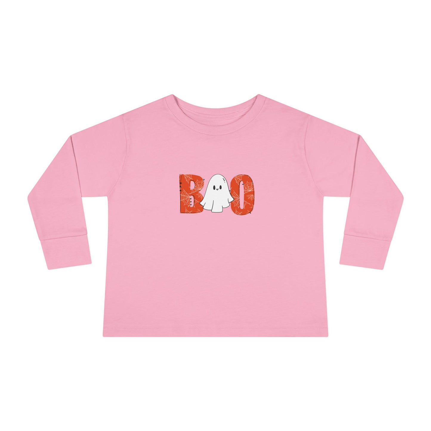 Ghost Boo Toddler Long Sleeve Tee