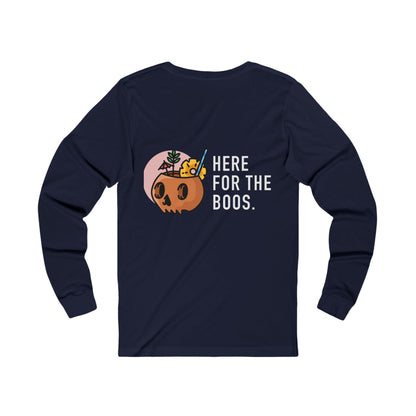 Momster - Here For The Boos Jersey Long Sleeve Tee