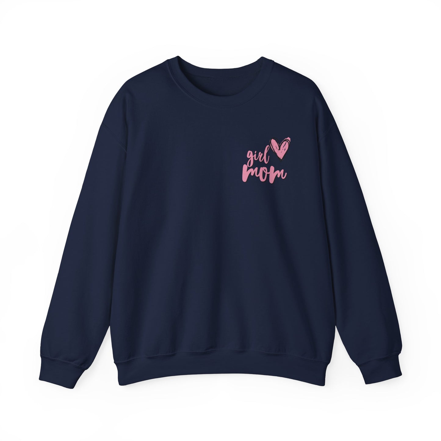 Girl Mom Crewneck Sweatshirt