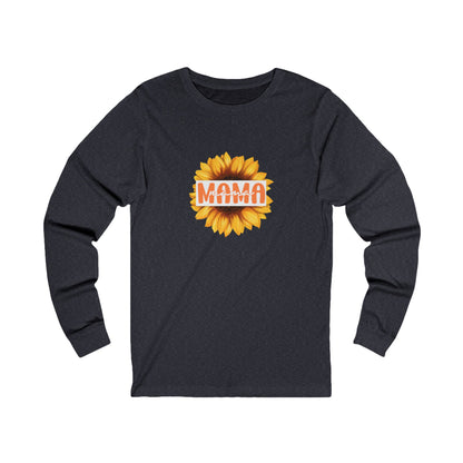 MAMA Sunflower Jersey Long Sleeve Tee