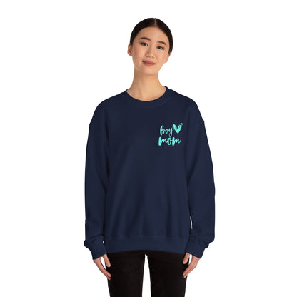 Boy Mom Crewneck Sweatshirt