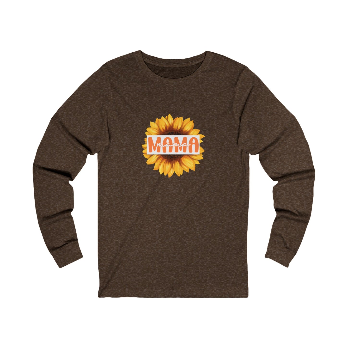 MAMA Sunflower Jersey Long Sleeve Tee