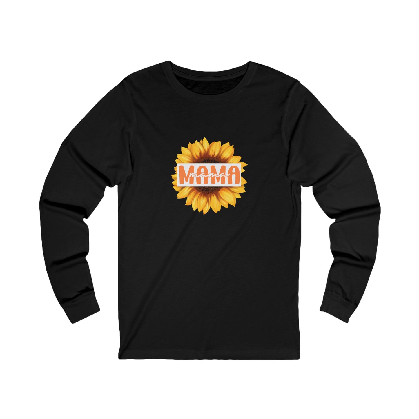 MAMA Sunflower Jersey Long Sleeve Tee