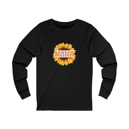 MAMA Sunflower Jersey Long Sleeve Tee