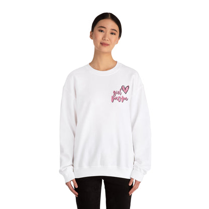 Girl Mom Crewneck Sweatshirt