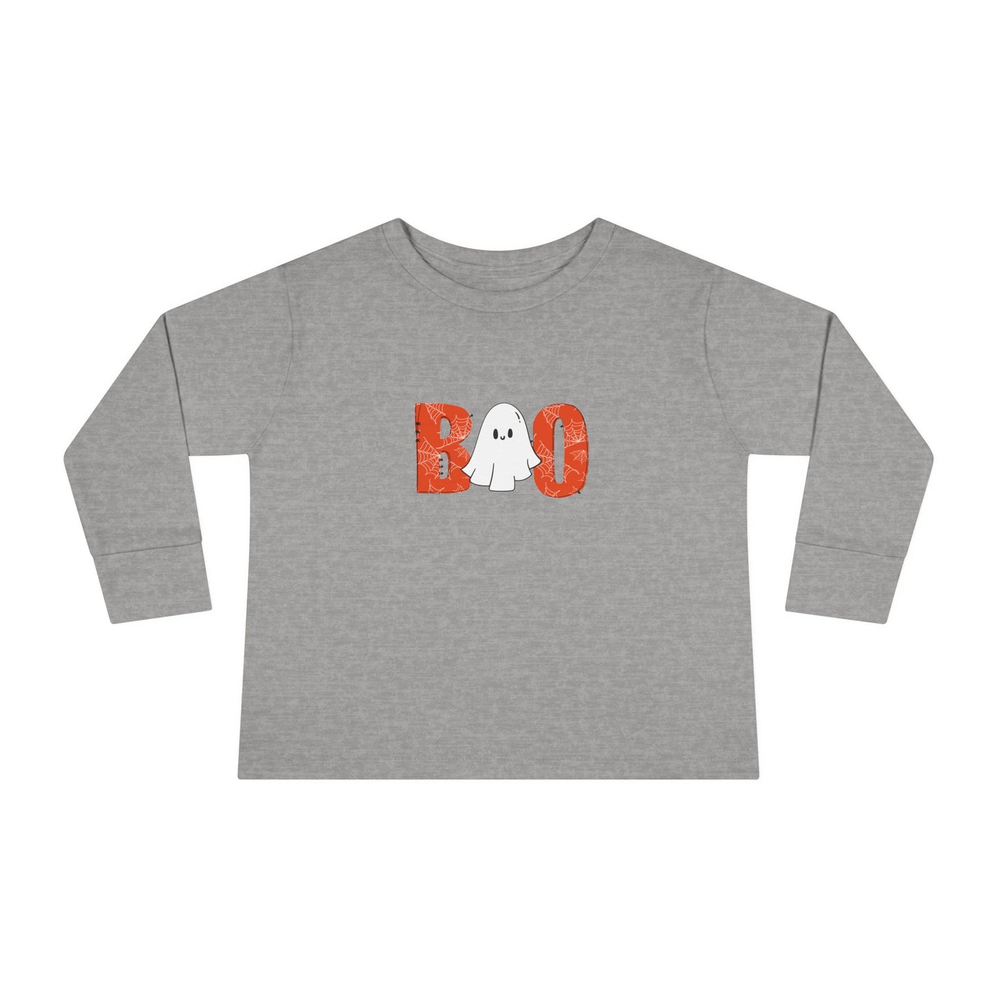 Ghost Boo Toddler Long Sleeve Tee