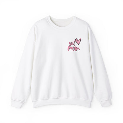 Girl Mom Crewneck Sweatshirt