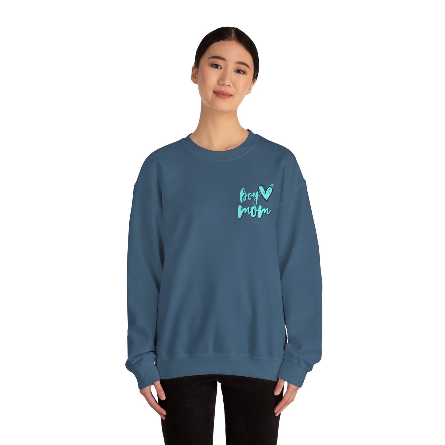 Boy Mom Crewneck Sweatshirt