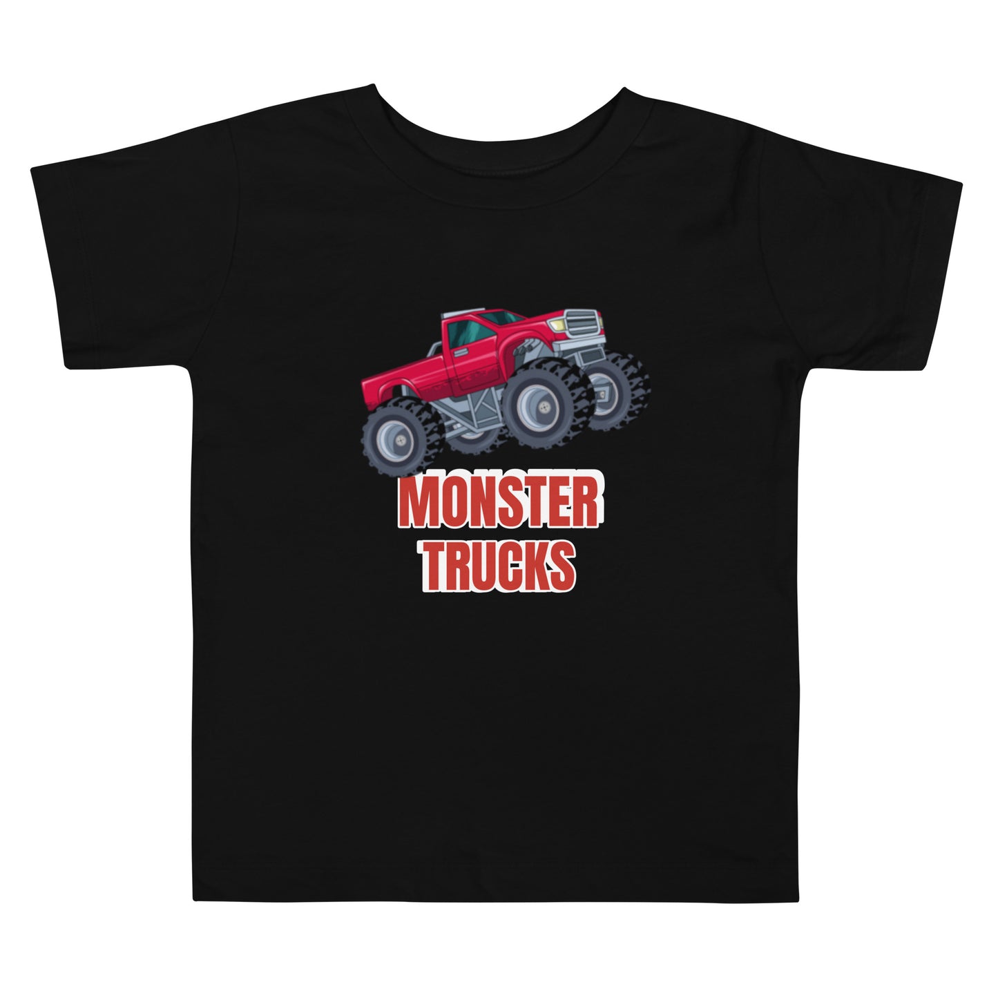 Monster Truck Toddler Short Sleeve Tee