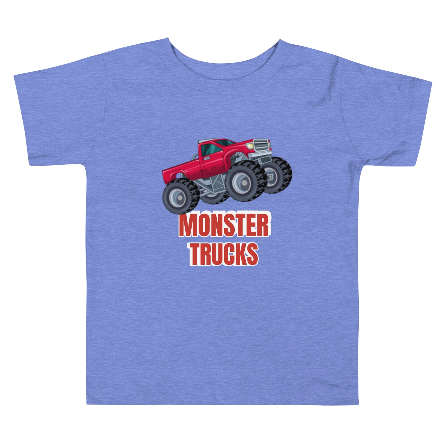 Monster Truck Toddler Short Sleeve Tee