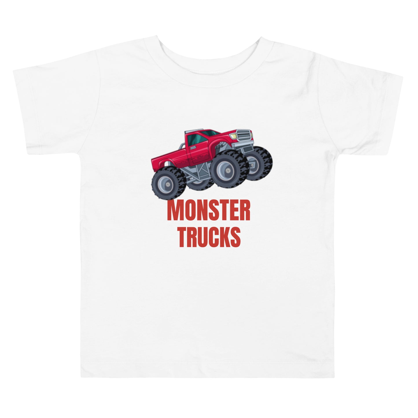 Monster Truck Toddler Short Sleeve Tee