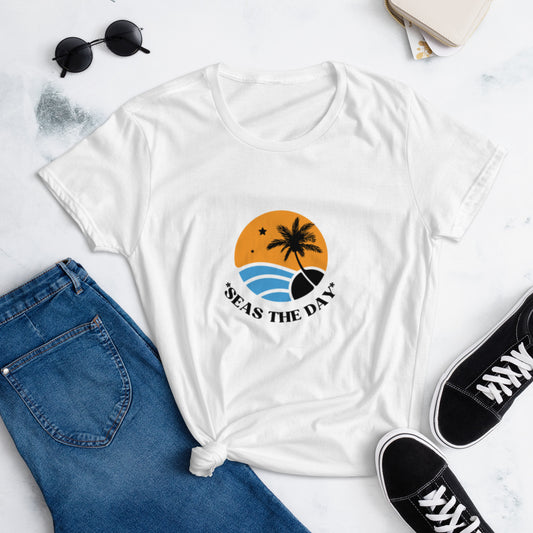 Seas The Day Women's Short Sleeve T-Shirt