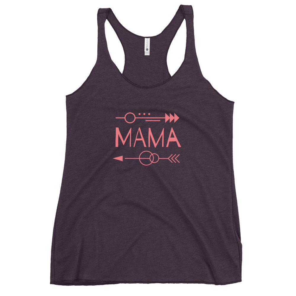 Mama Women's Racerback Tank